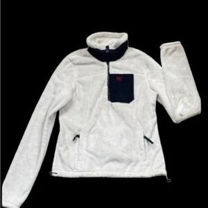 Vintage Abercrombie Womens  Plush Cozy 1/2 Zip  Soft Pullover Sweater XS…